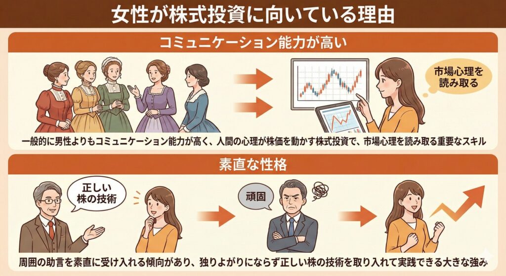 女性こそ株式投資を始めるべき理由とは?向いている人の特徴と失敗しないための3ステップを解説