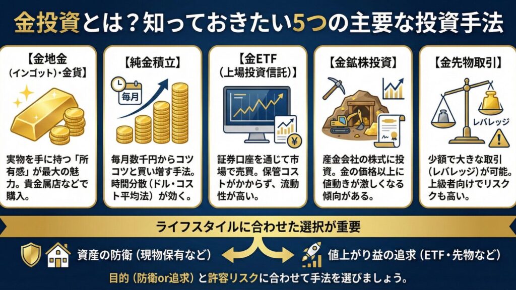 【2026年最新】金投資のデメリット7選!初心者が陥る「利益が出ない」罠と失敗しない始め方