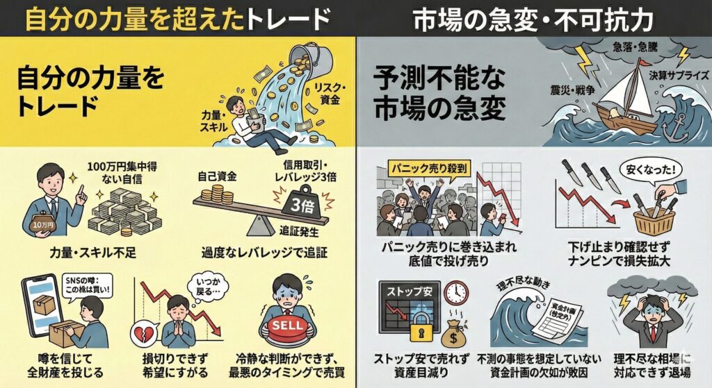 株の「退場とは」?大失敗で資産を失う原因と再起するための全手順をわかりやすく解説!