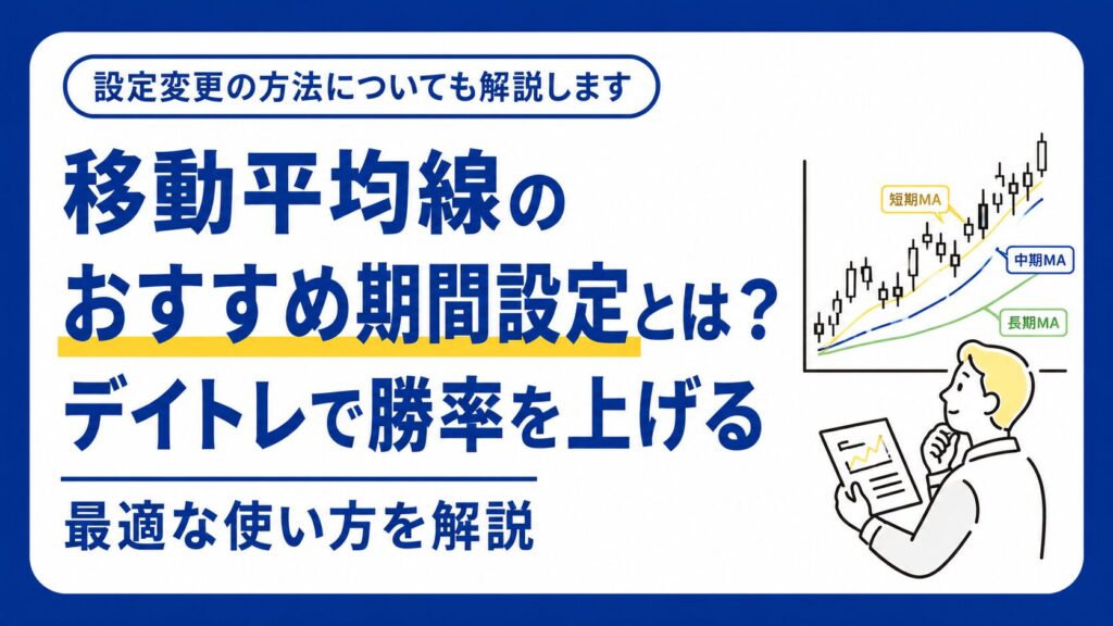 移動平均線の設定方法解説